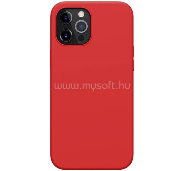 NILLKIN iPhone 12 Pro Max NILLKIN FLEX PURE PRO szilikon telefonvédő ultravékony, MagSafe, PIROS