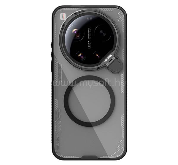 NILLKIN Xiaomi 17 Ultra NILLKIN ICEBLADE PROP MAGNETIC szilikon telefonvédő ütésállóság, mágneses, FEKETE