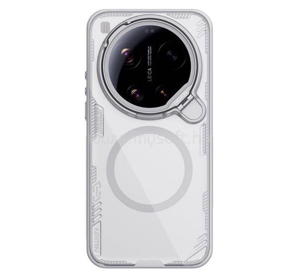 NILLKIN Xiaomi 17 Ultra ICEBLADE PROP MAGNETIC szilikon telefonvédő ütésállóság, mágneses, VILÁGOSSZÜRKE
