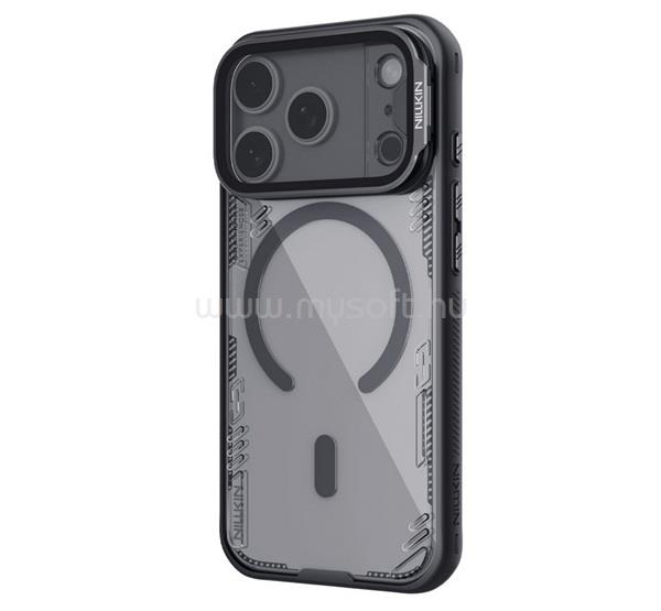 NILLKIN iPhone 18 Pro / 17 Pro NILLKIN ICEBLADE PROP szilikon telefonvédő ütésállóság, MagSafe, FEKETE