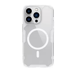 NILLKIN iPhone 15 Pro NATURE PRO MAGNETIC műanyag telefonvédő ütésállóság, MagSafe, ÁTLÁTSZÓ GP-147694 small