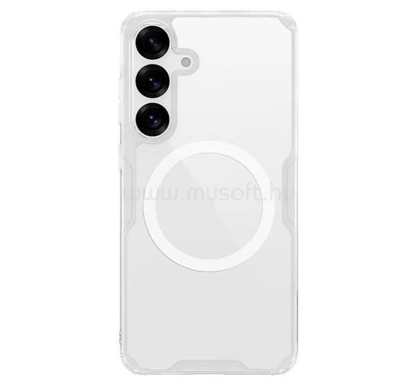NILLKIN Samsung S25 NATURE PRO MAGNETIC műanyag telefonvédő ütésállóság, MagSafe, ÁTLÁTSZÓ