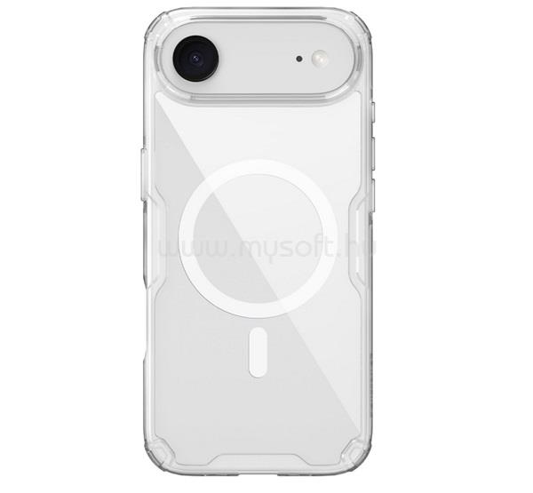 NILLKIN iPhone Air NILLKIN NATURE PRO MAGNETIC műanyag telefonvédő ütésállóság, MagSafe, ÁTLÁTSZÓ