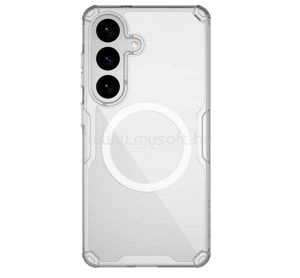 NILLKIN Samsung S26 NILLKIN NATURE PRO MAGNETIC műanyag telefonvédő ütésállóság, MagSafe, ÁTLÁTSZÓ