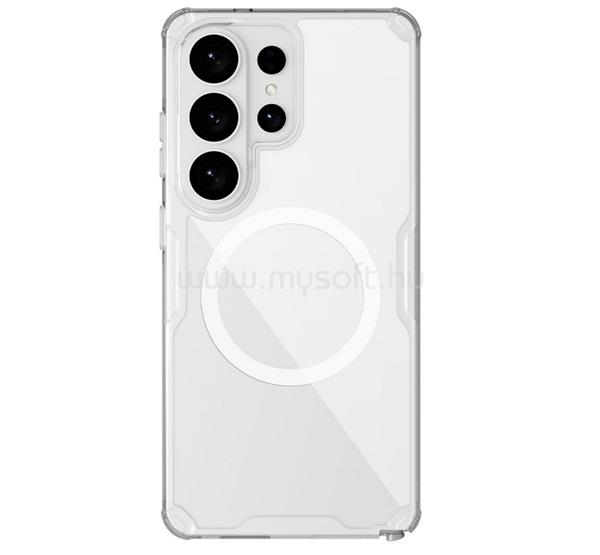 NILLKIN Samsung S26 Ultra NILLKIN NATURE PRO MAGNETIC műanyag telefonvédő ütésállóság, MagSafe, ÁTLÁTSZÓ