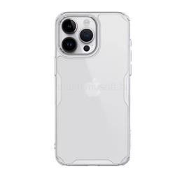 NILLKIN iPhone 15 Pro Max NATURE PRO szilikon telefonvédő ütésállóság, légpárnás sarok, ÁTLÁTSZÓ GP-147701 small