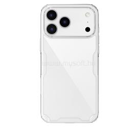 NILLKIN iPhone 18 Pro Max / 17 Pro Max NILLKIN NATURE PRO szilikon telefonvédő ütésállóság, légpárnás sarok, ÁTLÁTSZÓ GP-174939 small