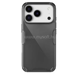 NILLKIN iPhone 18 Pro / 17 Pro NILLKIN NATURE PRO szilikon telefonvédő ütésállóság, légpárnás sarok, FEKETE GP-175271 small