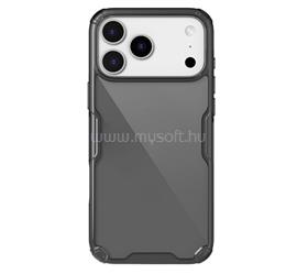 NILLKIN iPhone 18 Pro Max / 17 Pro Max NILLKIN NATURE PRO szilikon telefonvédő ütésállóság, légpárnás sarok, FEKETE GP-175272 small