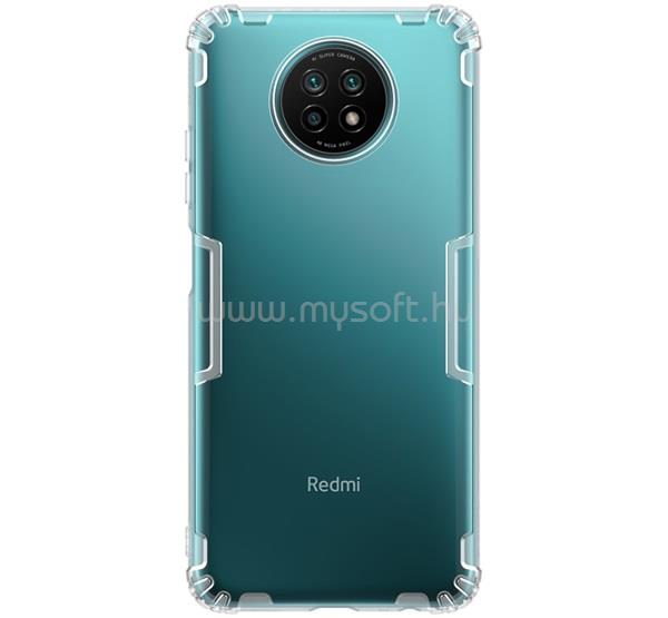 NILLKIN Redmi Note 9T 5G / Note 9 5G NILLKIN NATURE szilikon telefonvédő ütésállóság, ultravékony, ÁTLÁTSZÓ