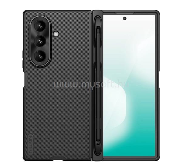 NILLKIN Samsung Z Fold7 NILLKIN SUPER FROSTED FOLD műanyag telefonvédő mágneses, érintő ceruza, FEKETE