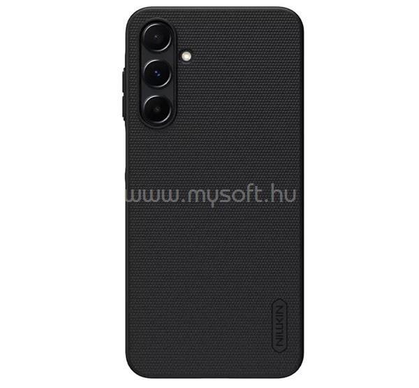 NILLKIN Samsung A16 4G / A16 5G SUPER FROSTED műanyag telefonvédő gumírozott, érdes felület, FEKETE