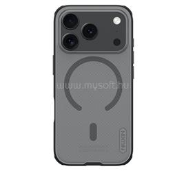 NILLKIN iPhone 18 Pro / 17 Pro NILLKIN SUPER FROSTED PRO MAGNETIC műanyag telefonvédő mágneses, gumírozott, ÁTLÁTSZÓ/FEKETE GP-175278 small