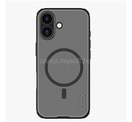 NILLKIN iPhone 17 NILLKIN SUPER FROSTED PRO MAGNETIC műanyag telefonvédő mágneses, gumírozott, ÁTLÁTSZÓ/FEKETE GP-175279 small