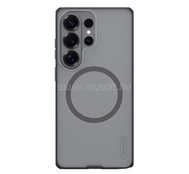 NILLKIN Samsung S26 Ultra NILLKIN SUPER FROSTED PRO MAGNETIC műanyag telefonvédő mágneses, gumírozott, ÁTLÁTSZÓ/FEKETE GP-180894 small