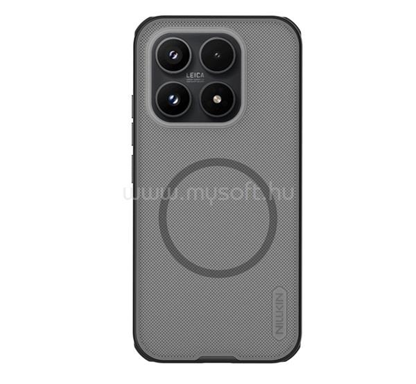 NILLKIN Xiaomi 17 NILLKIN SUPER FROSTED PRO MAGNETIC műanyag telefonvédő mágneses, gumírozott, ÁTLÁTSZÓ/FEKETE