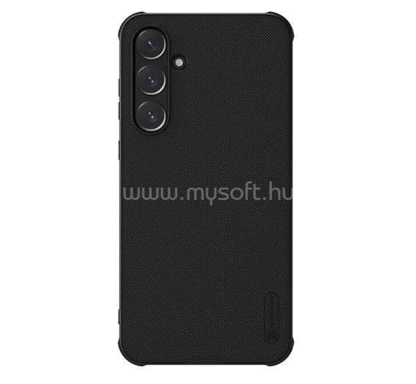 NILLKIN Samsung A55 5G SUPER FROSTED PRO MAGNETIC műanyag telefonvédő mágneses, gumírozott, FEKETE