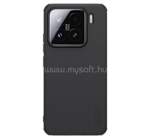 NILLKIN Xiaomi 15 NILLKIN SUPER FROSTED PRO MAGNETIC műanyag telefonvédő mágneses, gumírozott, FEKETE