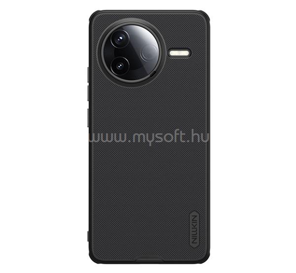 NILLKIN Poco F7 Pro NILLKIN SUPER FROSTED PRO MAGNETIC műanyag telefonvédő mágneses, gumírozott, FEKETE