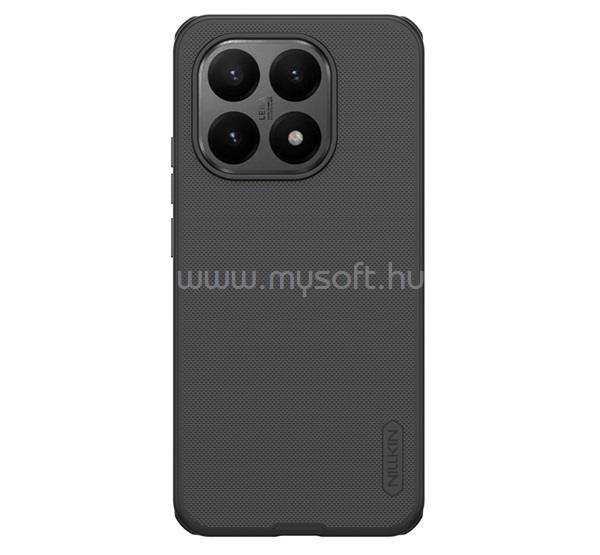 NILLKIN Xiaomi 15T NILLKIN SUPER FROSTED PRO MAGNETIC műanyag telefonvédő mágneses, gumírozott, FEKETE