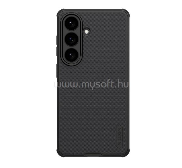 NILLKIN Samsung S26 NILLKIN SUPER FROSTED PRO MAGNETIC műanyag telefonvédő mágneses, gumírozott, FEKETE