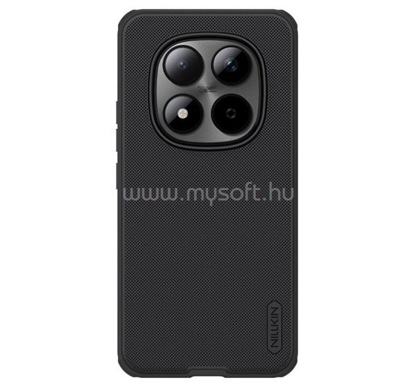 NILLKIN Poco M8 Pro NILLKIN SUPER FROSTED PRO MAGNETIC műanyag telefonvédő mágneses, gumírozott, FEKETE