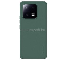 NILLKIN Xiaomi 13 Pro NILLKIN SUPER FROSTED PRO MAGNETIC műanyag telefonvédő mágneses, gumírozott, SÖTÉTZÖLD GP-139415 small