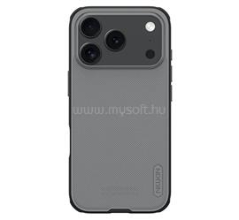 NILLKIN iPhone 18 Pro Max NILLKIN SUPER FROSTED PRO műanyag telefonvédő ütésállóság, érdes felület, ÁTLÁTSZÓ/FEKETE GP-175284 small
