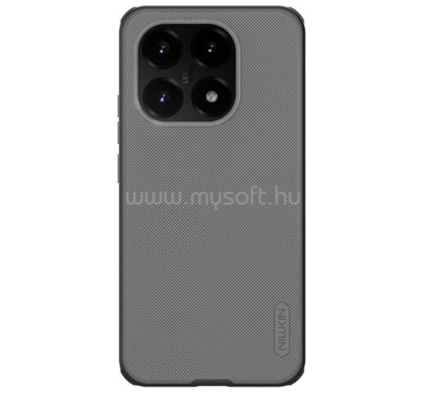 NILLKIN Xiaomi 15T NILLKIN SUPER FROSTED PRO műanyag telefonvédő ütésállóság, érdes felület, ÁTLÁTSZÓ/FEKETE