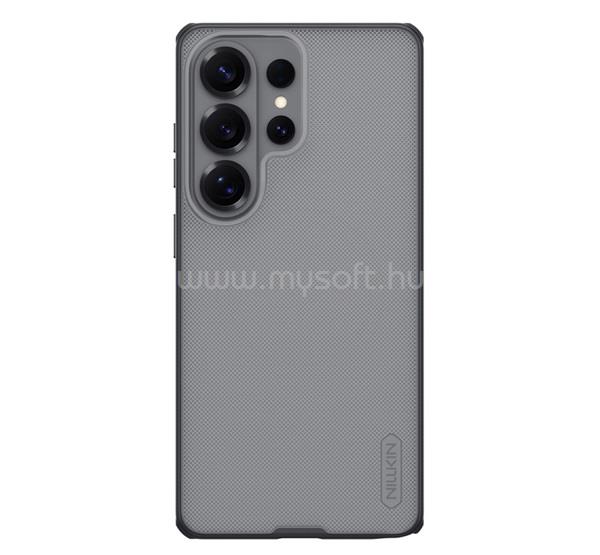 NILLKIN Samsung S26 Ultra NILLKIN SUPER FROSTED PRO műanyag telefonvédő ütésállóság, érdes felület, ÁTLÁTSZÓ/FEKETE