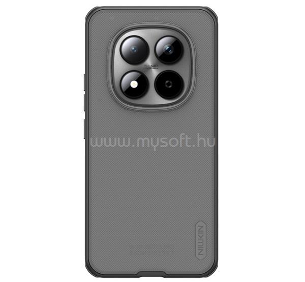 NILLKIN Poco M8 Pro NILLKIN SUPER FROSTED PRO műanyag telefonvédő ütésállóság, érdes felület, ÁTLÁTSZÓ/FEKETE