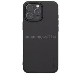NILLKIN iPhone 16 Pro Max SUPER FROSTED PRO műanyag telefonvédő ütésállóság, érdes felület, FEKETE GP-160515 small