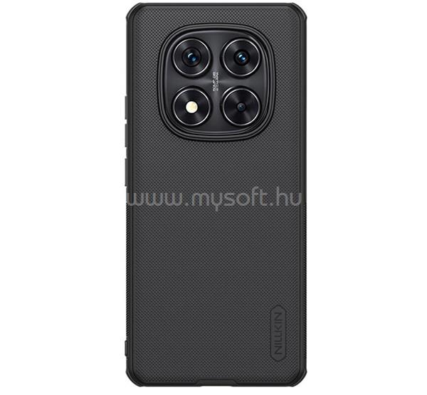 NILLKIN Redmi Note 14 Pro 4G NILLKIN SUPER FROSTED PRO műanyag telefonvédő ütésállóság, érdes felület, FEKETE
