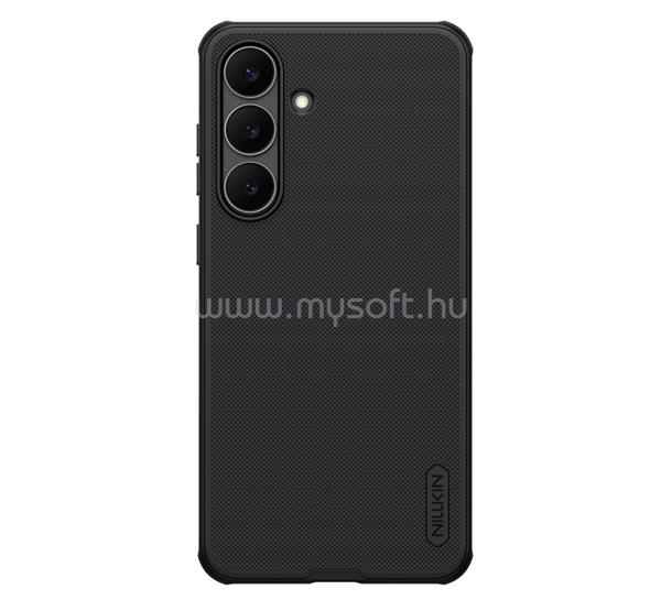 NILLKIN Samsung S25 FE NILLKIN SUPER FROSTED PRO műanyag telefonvédő ütésállóság, érdes felület, FEKETE