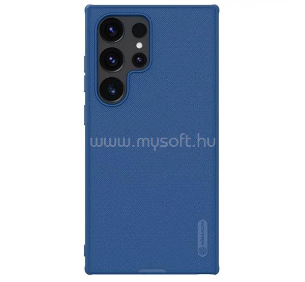 NILLKIN Samsung S24 Ultra SUPER FROSTED PRO műanyag telefonvédő ütésállóság, érdes felület, SÖTÉTKÉK