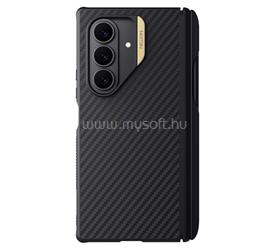 NILLKIN Samsung Z Fold7 NILLKIN SYNTHETIC FIBER PRO műanyag telefonvédő aramid bevonat, érintő ceruza, FEKETE/ARANY GP-176580 small