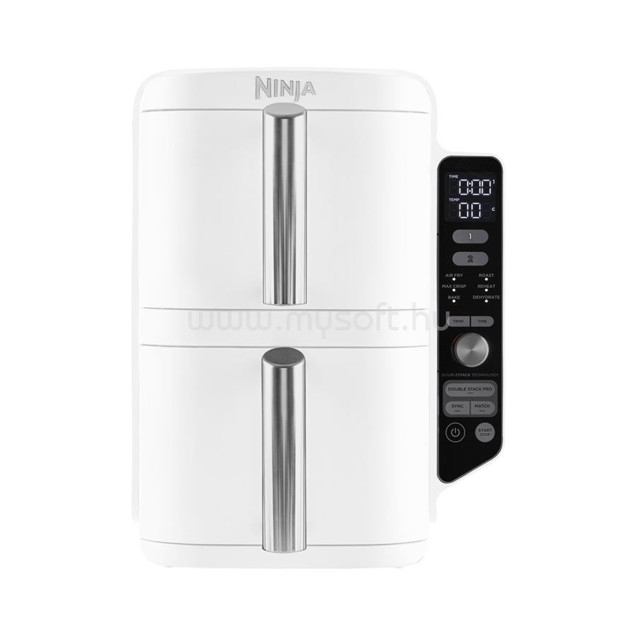 NINJA 9,5L Emeletes Dual Zone forrólevegős sütő (fehér)