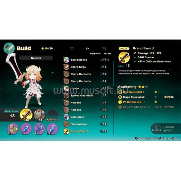 NINTENDO Elrentaros Wanderings Switch játékszoftver