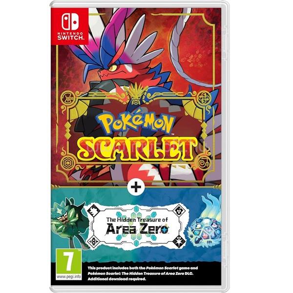 NINTENDO Pokémon Scarlet + The Hidden Treasure of Area Zero Switch játékszoftver