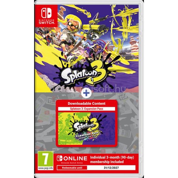 NINTENDO Splatoon 3 + Expansion Switch játékszoftver