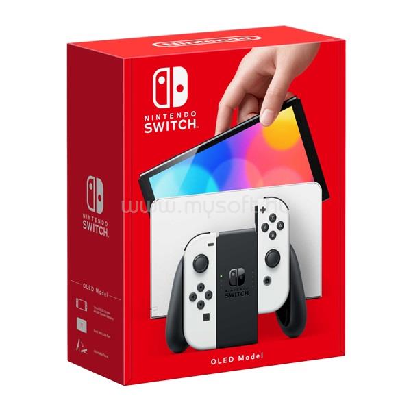 NINTENDO Switch OLED Modell White Joy-Con játékkonzol