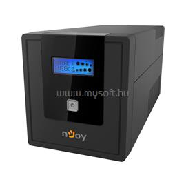 NJOY 1000VA - Cadu 1000 Szünetmentes Tápegység (2 Schuko, line-interaktív, USB menedzsment, RJ11/45 vonalvédelem(1Gb/s), fekete) UPCMTLS610HCAAZ01B small