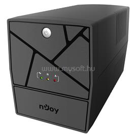 NJOY 1000VA - Keen 1000 Szünetmentes Tápegység (4 SCHUKO, LINE-INTERAKTÍV,FEKETE) UPLI-LI100KE-CG01B small