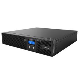 NJOY 2200VA - Argus 2200 Szünetmentes Tápegység (4 IEC C13, line-interaktív, RJ45, RS232, USB, szoftver, LCD kijelző, 2U rack) PWUP-LI220AG-CG01B small