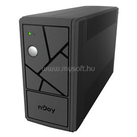 NJOY 600VA - Keen 600 USB Szünetmentes Tápegység (2 Schuko, line-interaktív, USB menedzsment, RJ11/45 vonalvédelem, fekete) UPLI-LI060KU-CG01B small