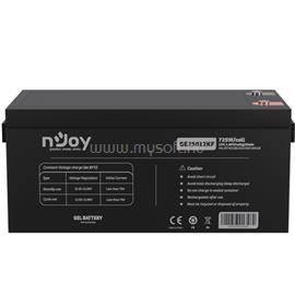 NJOY akkumulátor - GE25012KF (12V/250Ah, T11, zárt, gondozás mentes, GEL) GE25012KF small