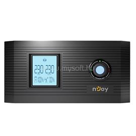 NJOY Aira 1200 inverter (2 Schuko, Szinusz hullám, Akku Támogatás: 40Ah-200Ah, AVR,  fekete) UPCSTLP812HAICP01B small