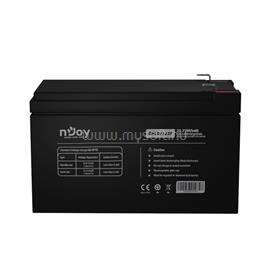 NJOY GPL07122F szünetmentes akkumulátor (12V/7Ah, Long-life, T2/F2, zárt, gondozás mentes, AGM) GPL07122F small