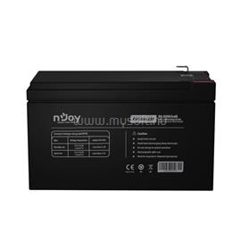 NJOY GPL09122F szünetmentes akkumulátor (12V/9Ah, Long-life, T2/F2, zárt, gondozás mentes, AGM) GPL09122F small