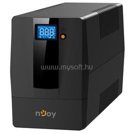 NJOY UPS + AVR Horus Plus 600, 600VA, 360W, Line-Interactive, Szünetmentes tápegység, LCD Touch display PWUP-LI060H1-AZ01B small